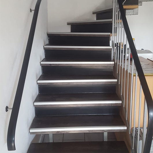 Treppe nachher