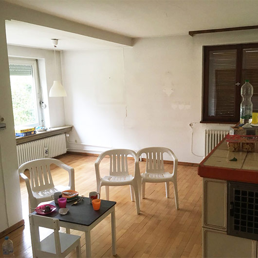 Wohnzimmer vorher 1
